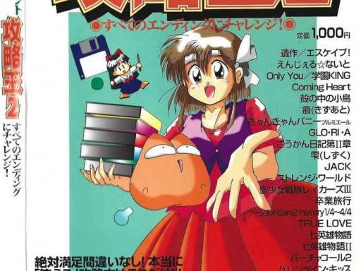 pc bishoujo software strategy book strategy king 2 cover