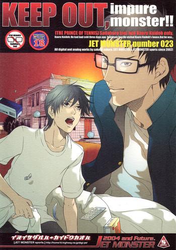 keep out impure monster prince of tennis inui x kaidoh yaoi eng cover